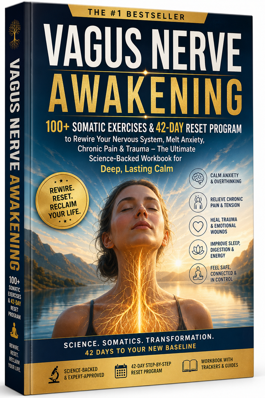 Vagus Nerve Awakening: 100+ Somatic Exercises & 42-Day Reset Program to Rewire Your Nervous System, Melt Anxiety, Chronic Pain & Trauma – The Ultimate Science-Backed Workbook for Deep, Lasting Calm