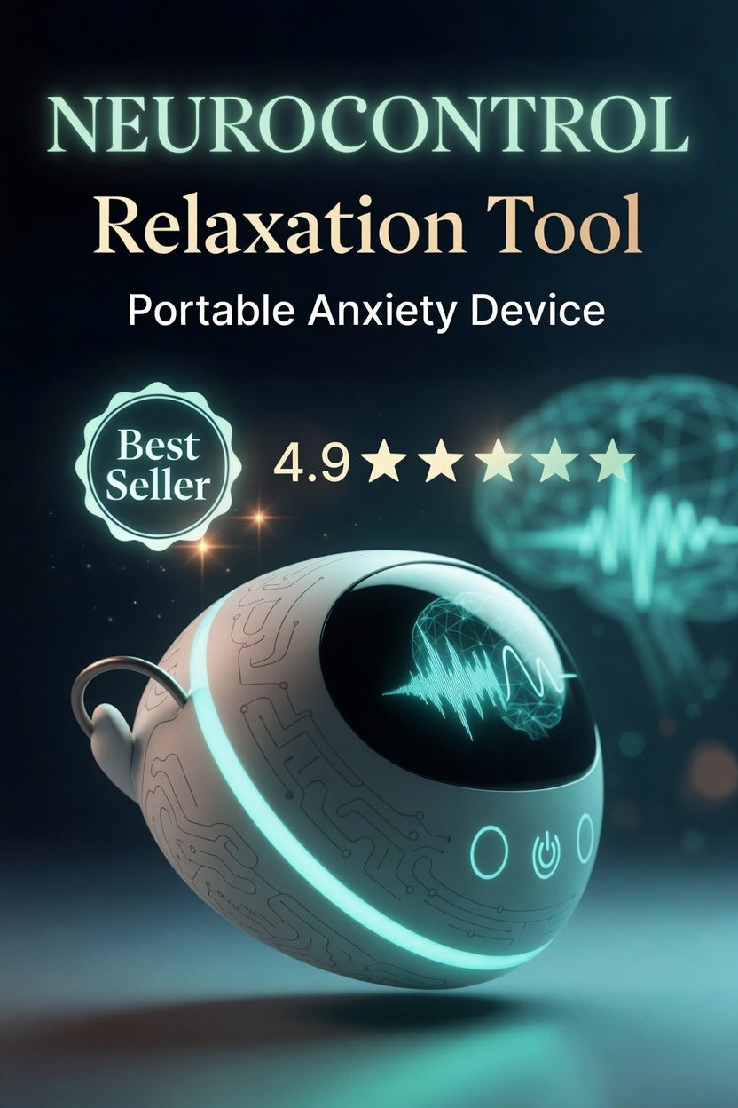 NeuroCalm™ Handheld Anxiety Relief Device - Portable Handheld Anxiety Relief & Sleep Aid Device