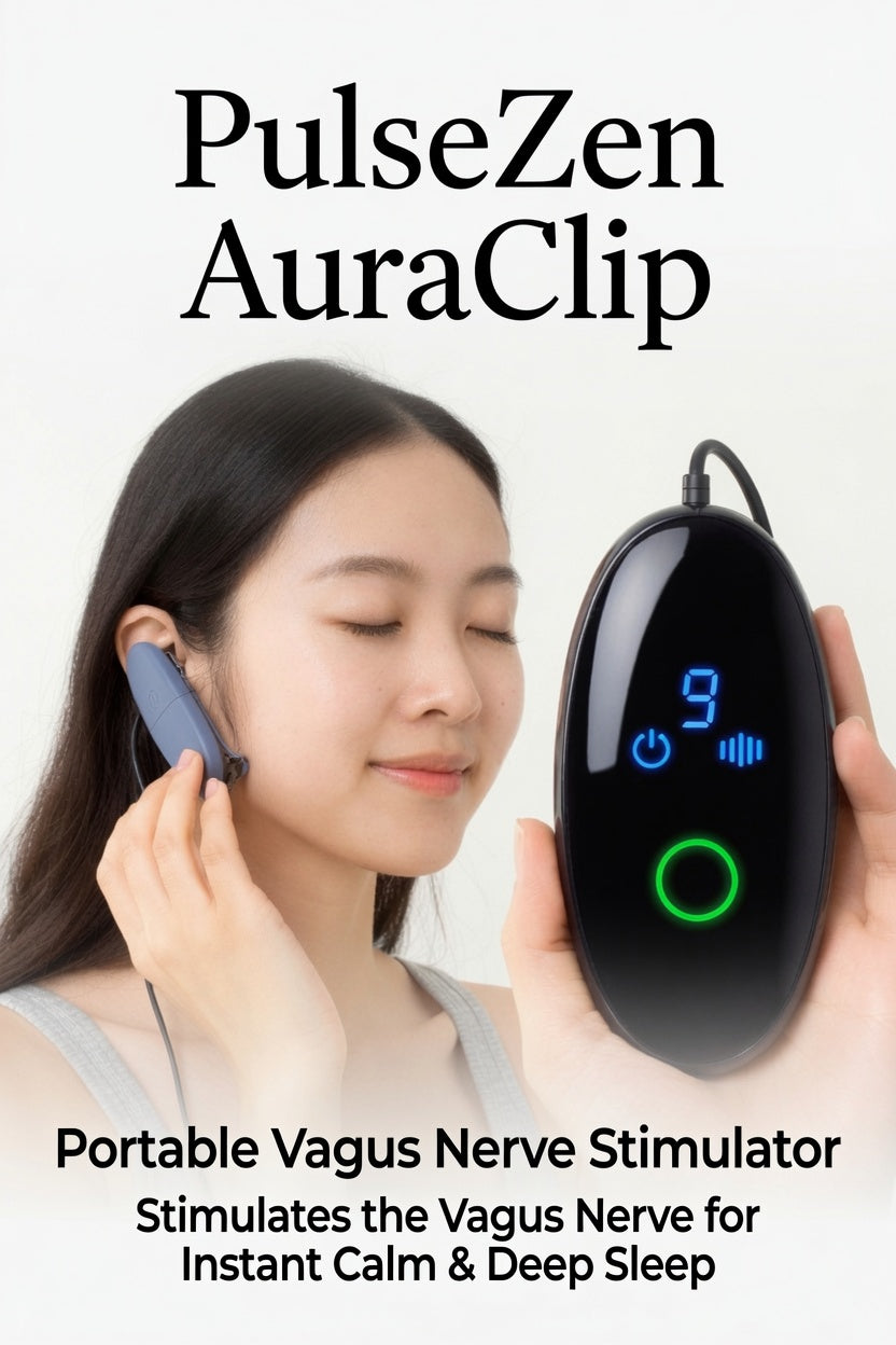 PulseZen AuraClip Portable Vagus Nerve Stimulator