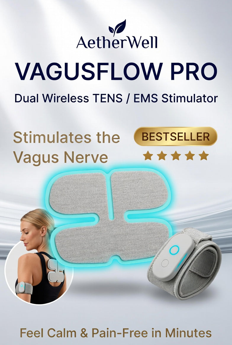 VagusFlow Pro Dual Wireless TENS/EMS Stimulator Set