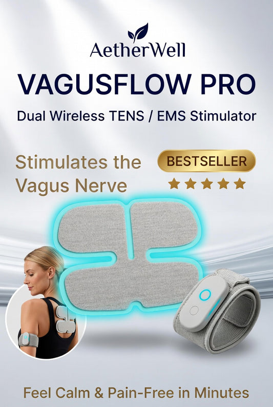 VagusFlow Pro Dual Wireless TENS/EMS Stimulator Set